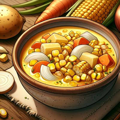 Image of Vegetarian Corn Chowder