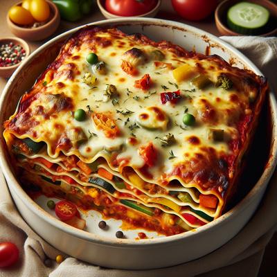 Image of Vegetarian Lasagna Chapala