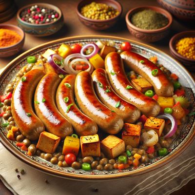 Image of Vegetarian Sausages