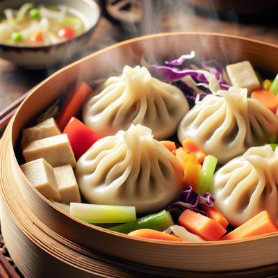 Vegetarian Steamed Dumplings