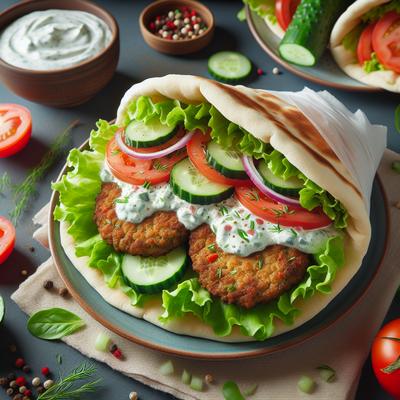 Image of Veggie Gyro Burgers