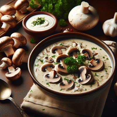 Image of Velvet Mushroom Soup