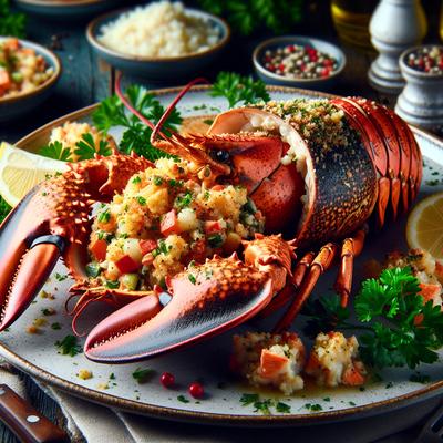 Image of Venus De Milo Baked Stuffed Lobster