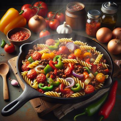 Image of Wagon Wheel Skillet Dinner