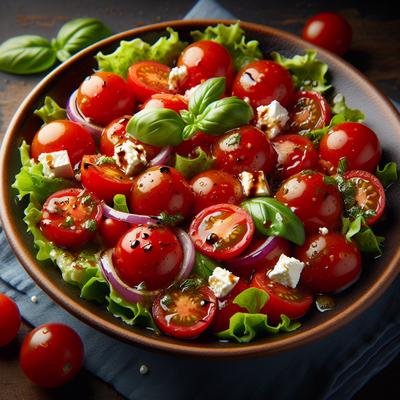 Image of Warm Cherry Tomato Salad