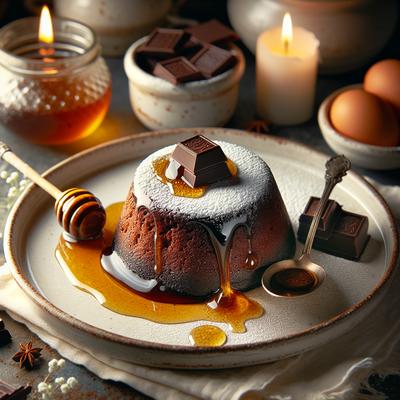 Image of Warm Chocolate Honey Torte