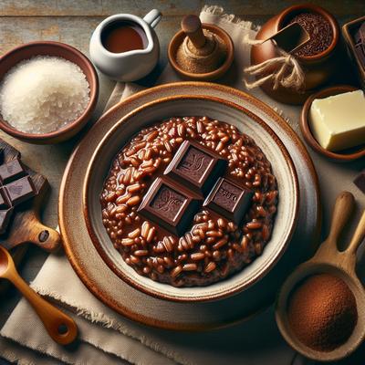 Image of Warm Chocolate Risotto