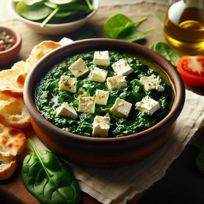 Image of Warm Spinach and Feta Dip