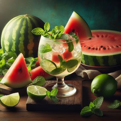 Image of Watermelon Mojitos