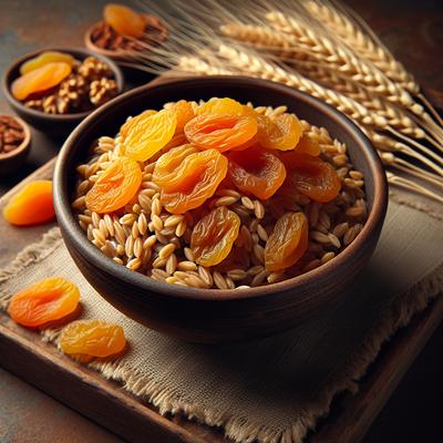 Image of Wheat Berry Salad with Dried Apricots