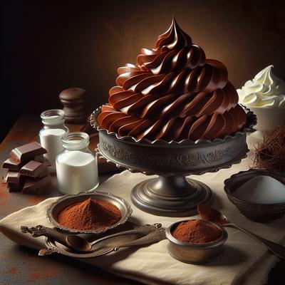 Image of Whipped Chocolate Cream Icing