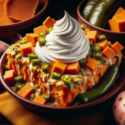 Image of Whipped Green Chile Sweet Potatoes