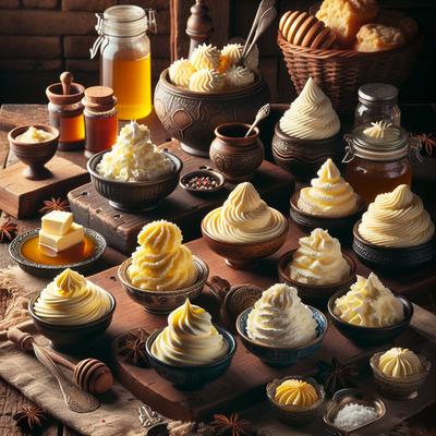 Image of Whipped Honey Butter with Varieties