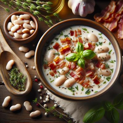 Image of White Bean Bacon Soup