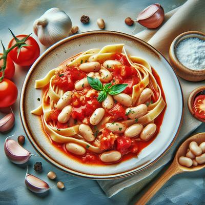 Image of White Bean Tomato Sauce for Pasta