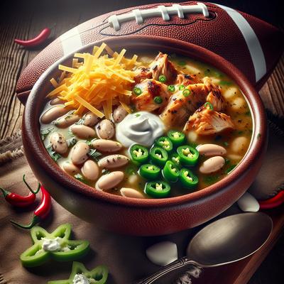 Image of White Chili Football Soup