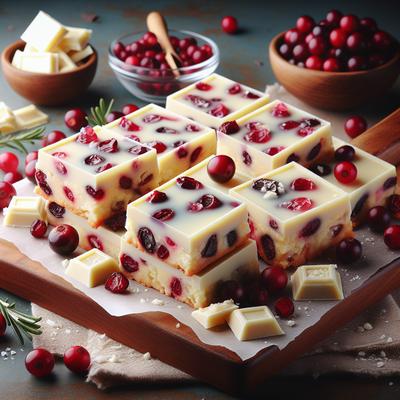 Image of White Chocolate Cranberry Bars