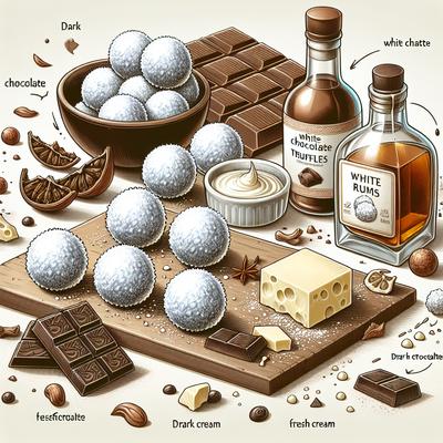 Image of White Rum Truffles