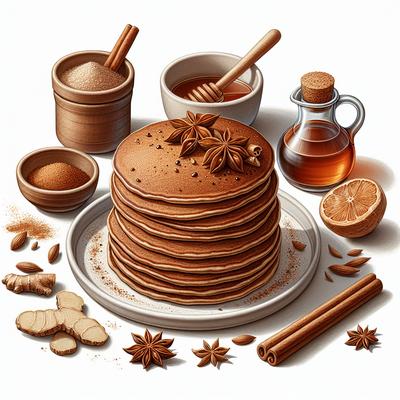 Image of Whole Wheat Gingerbread Pancakes