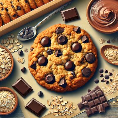Image of Whole Wheat Oatmeal Chocolate Chip Cookies