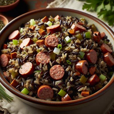 Image of Wild Rice and Sausage Stuffing