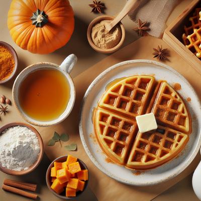 Image of Wonderful Pumpkin Waffles