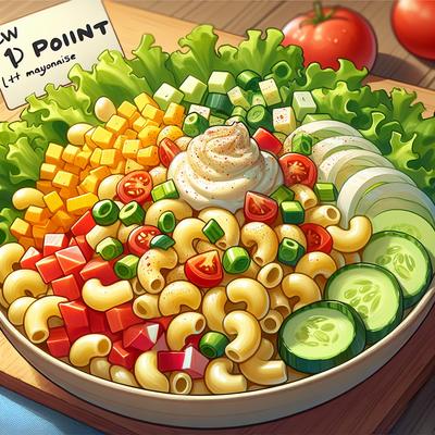 Image of Ww 1 Point Weight Watchers Macaroni Salad