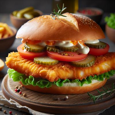 Image of Ww 6 Point Fried Fish Sandwich