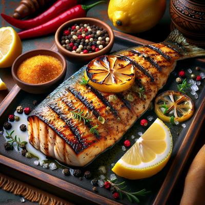 Image of Ww 7 Points Red Lobster Lemon Pepper Grilled Mahi Mahi