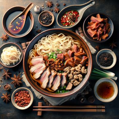 Image of Yu Xiang Pai Gu Mian Sichuan Noodle Pork Shoulder Soup