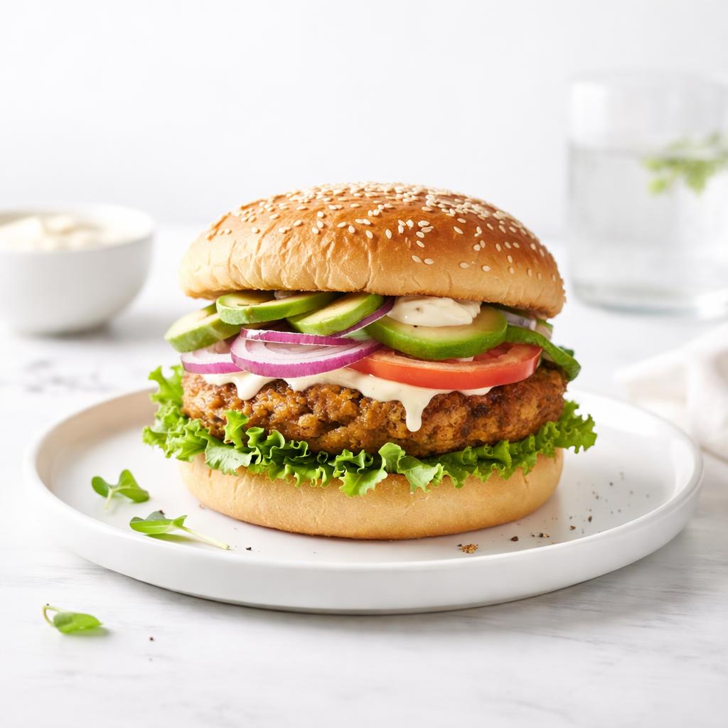 Gluten-Free Delicious Veg Burger Recipe