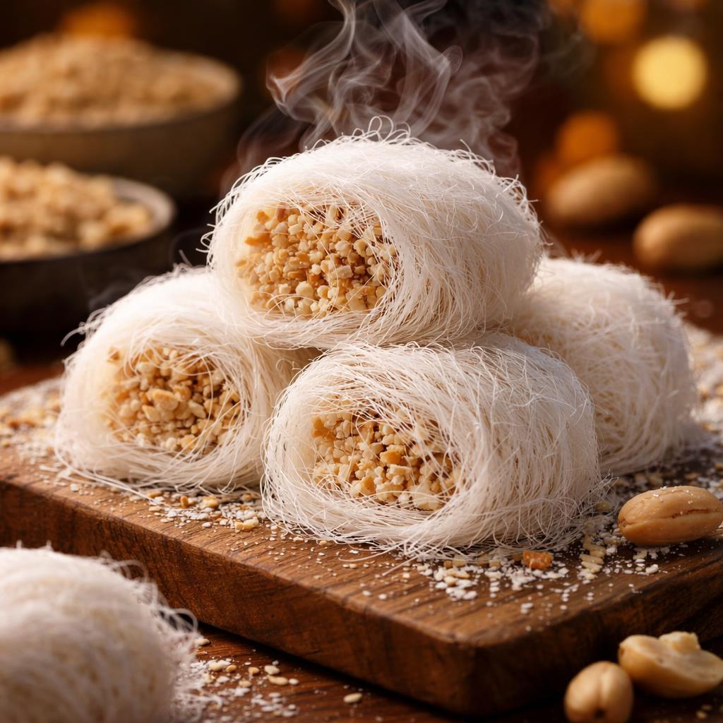 Dragon Hair Candy or Dragon Beard Candy Recipe