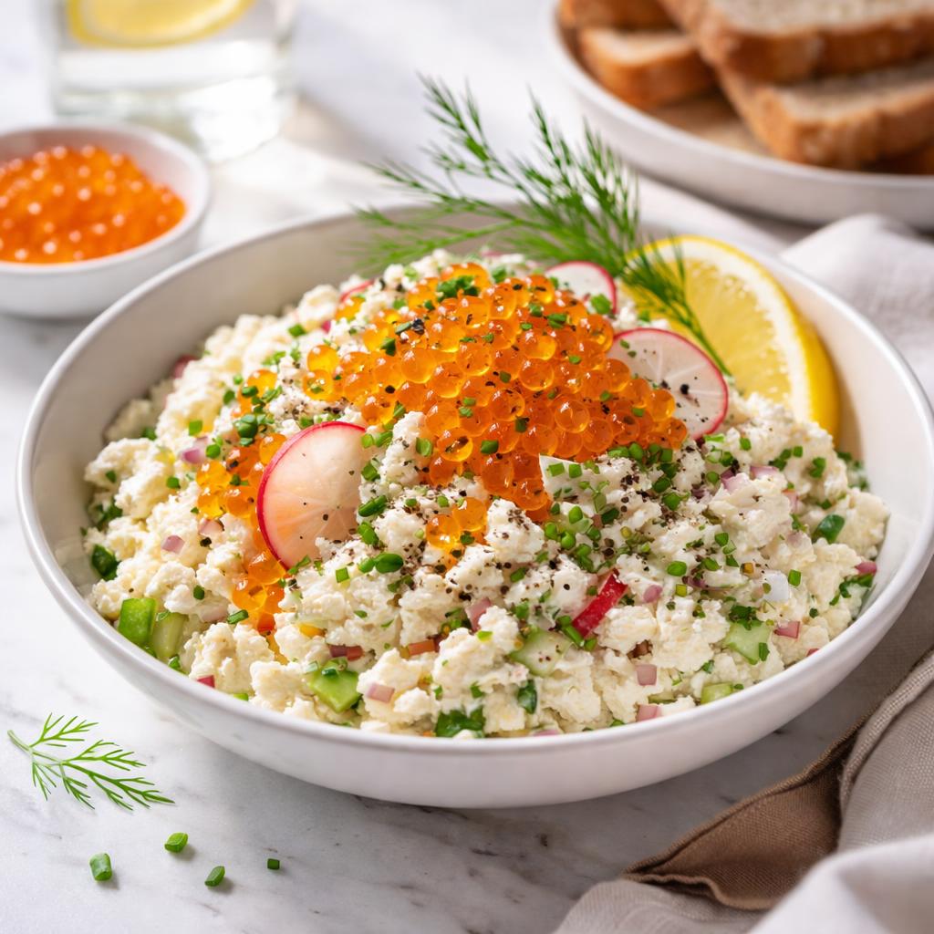 Heart-Healthy Egg Roe Salad Recipe