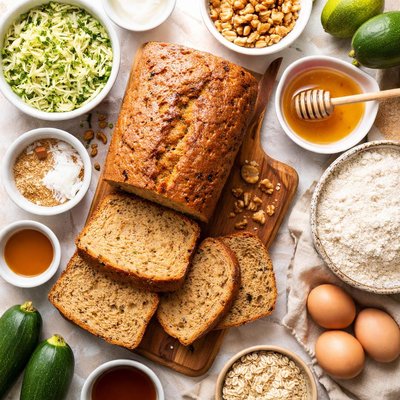 Image of 100 Whole Wheat Zucchini Bread