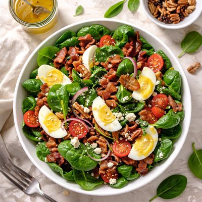 Image of 108 Mile Spinach Bacon Salad