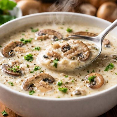 Image of 10 Minute Cream of Mushroom Soup