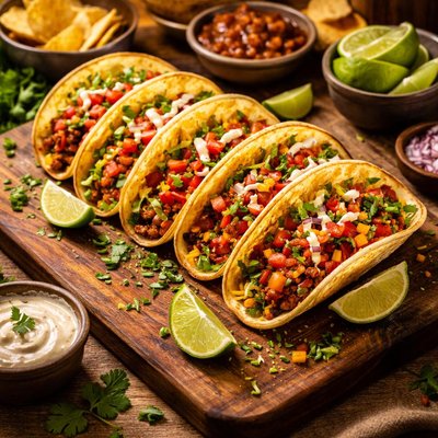 Image of 10 Minute Tvp Tacos