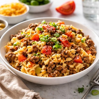 Image of 15 Minute Cheeseburger Rice