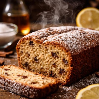 Image of 1940s Vinegar Cake Egg Free