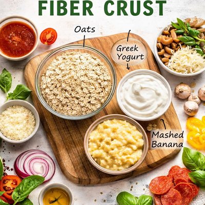 Image of 1 1 2 Ingredient Fiber Crust