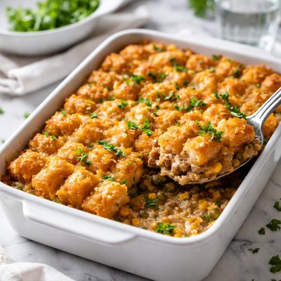 Image of 1 2 3 4 Tater Tot Casserole