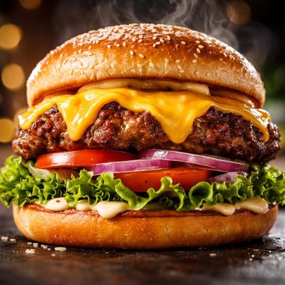 Image of 1 3 Pound Squeeze Burger