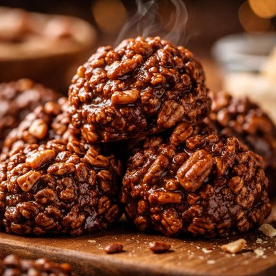 Image of 1 Minute No Bake Chocolatey Cereal Bites