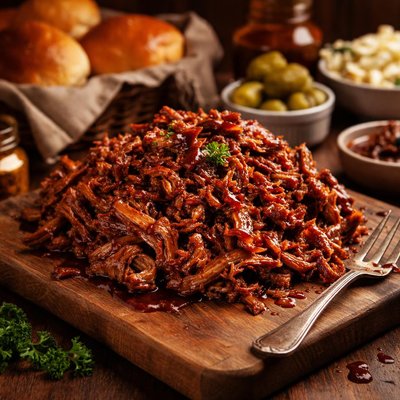 Image of 24 Hour Crock Pot Barbecue