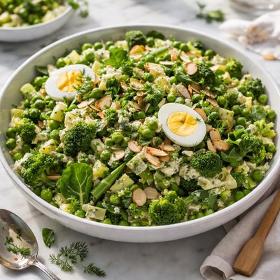 Image of 24 Hour Green Vegetable Salad
