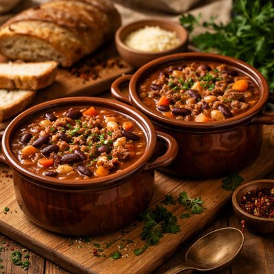 Image of 2 Bean Soup Crock Pot