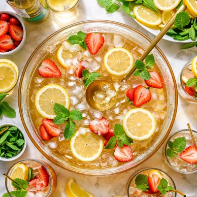Image of 2 Ingredient Punch Mock Champagne Punch
