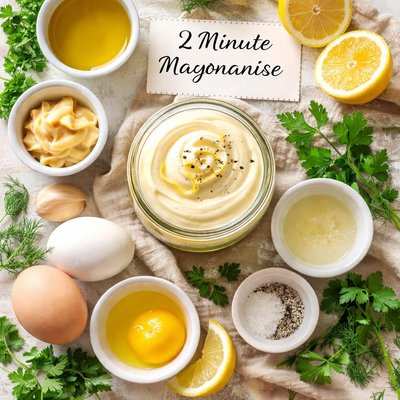 Image of 2 Minute Mayonnaise