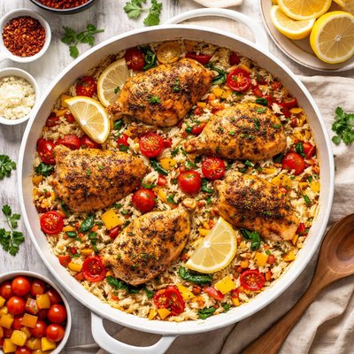 Image of 30 Minute Chicken and Rice Dinner by Accident