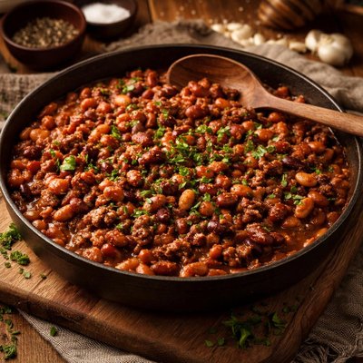 Image of 3 Bean Casserole Bourbon Beans